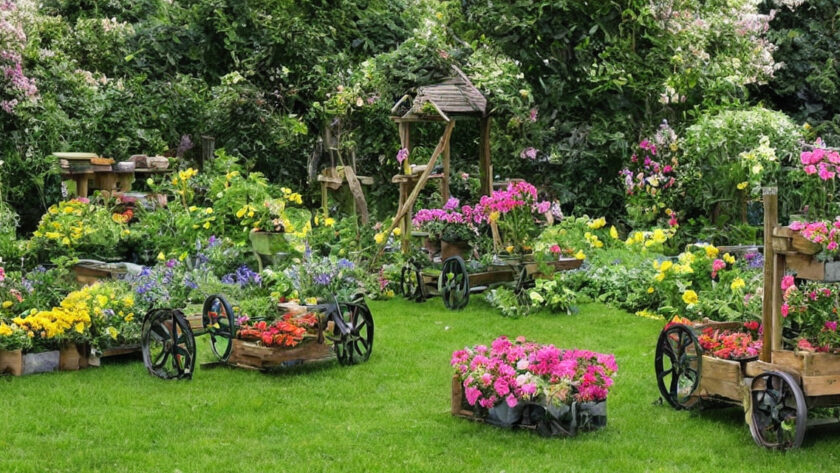 Opgrader din have med en multifunktionel planterullevogn